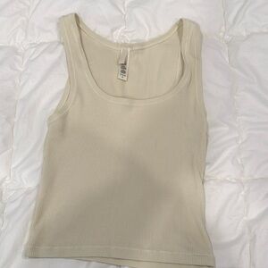 Skims cotton ribbed tank size medium